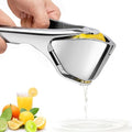 Stainless Steel Lemon Squeezer, Silver Hand Juicer