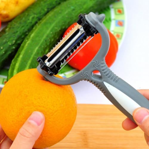 1 Vegetable Peeler Swivel Fruit Tool with Comfortable Handle