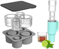 Large Silicone Ice Cube Tray for 20-30-40 oz Tumbler Cup, Slow Melting