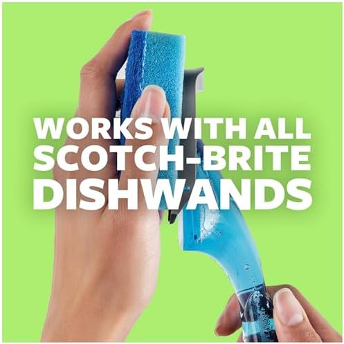 Scotch-Brite Non-Scratch Dishwand Refill Kit, 14 Refill Pads