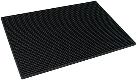 BARsics PVC Bar Service Mat for Cocktail Bartender 18x12 inches