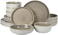 Gibson Elite Sunveil 16 Piece (Service for 4) Plates and Bowls