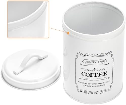 yarlung Set of 4 Kitchen Canisters with Airtight Lids, Coffee Tea