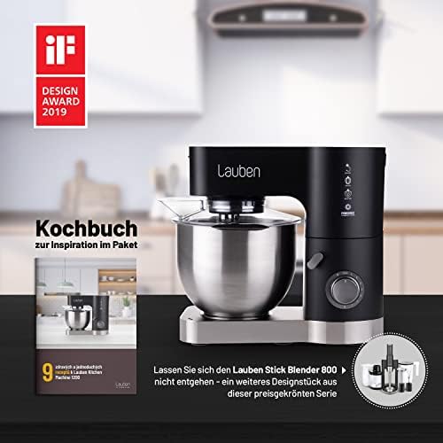 Lauben Kitchen Machine 1200BC Food Processor, 1200W, 5.5L
