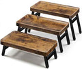 Cupcake Stand, 3 Tier Serving Tray, Foldable Tiered Tray Stand