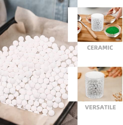 Ceramic Pie Weights 800g round Reusable Beans for Blind Baking