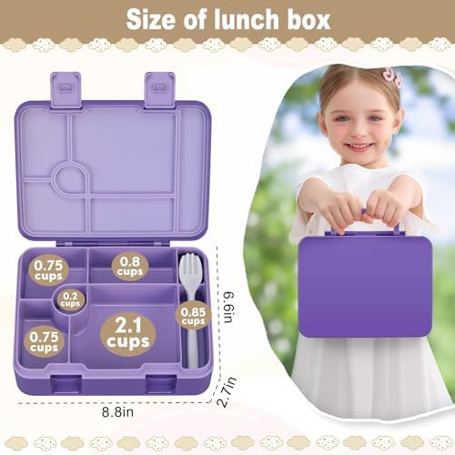 JOOPETALK Chill Bento Lunch Box for Kids Adult with Ice