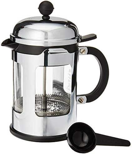 Bodum Chambord 4-Cup French Press, Stainless Steel