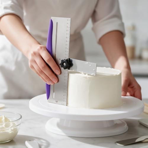 12 Inch Stainless Steel Cake Scraper Smoother