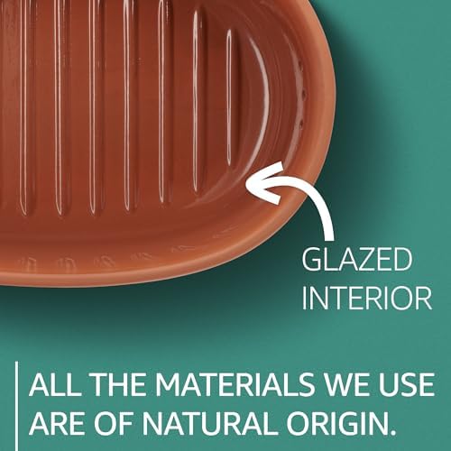 Römertopf Oval Ceramic Bread Freshness Pot | Natural Ceramic - Ideal
