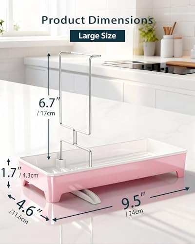 Minimalist Sink Caddy, Pink