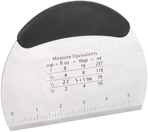 Dough Pastry Bench Cutter Scraper Kitchen Bakeware, Stainless Steel