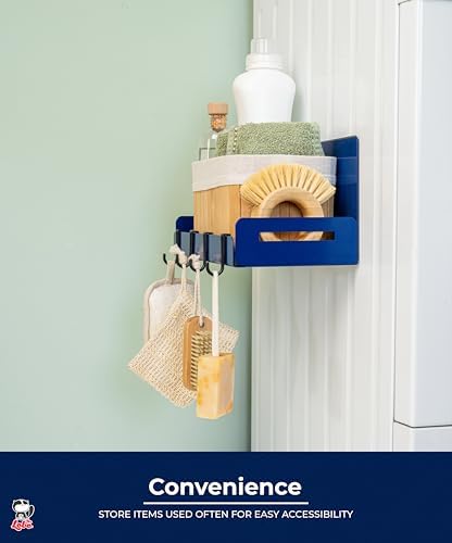 The Lobo 2-Pack Magnetic Spice Rack Shelves, 20-LB Capacity