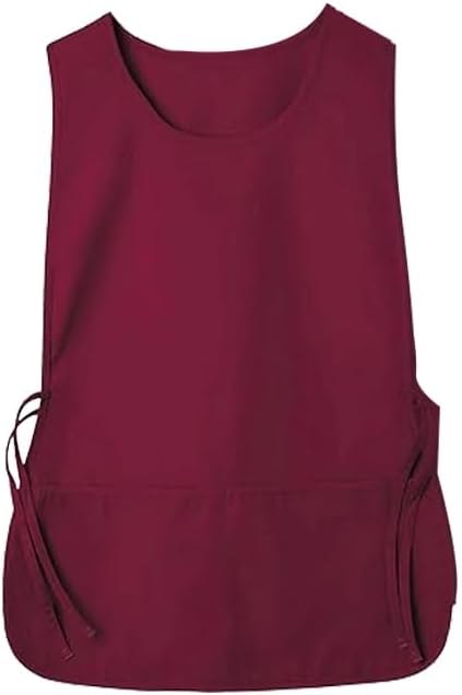 Large Smock Cobbler Apron for Men & Women, Adjustable Side Ties & 2