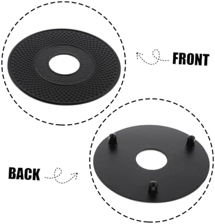 Zerodeko 2pcs Cast Iron Teapot Heat Pad Set Japanese Style