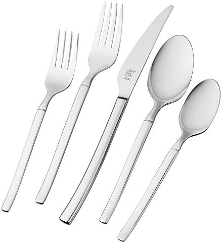 ZWILLING Opus 20-Piece 18/10 Stainless Steel Flatware Set, Silver