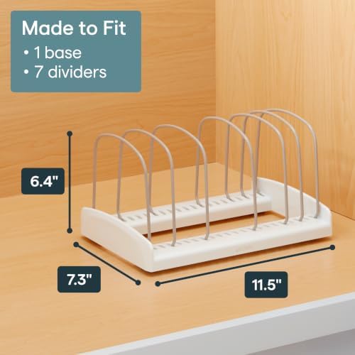 YouCopia StoreMore Bakeware Rack, Adjustable Dividers, Baking Pan