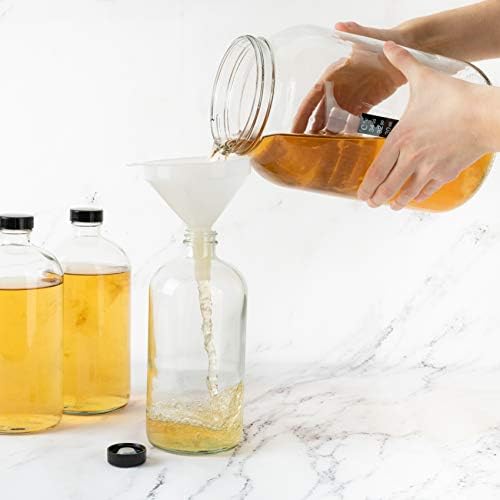 kitchentoolz 1 Gallon Glass Jar with Lid