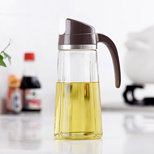 Marbrasse Auto Flip Olive Oil Dispenser Bottle, 20 OZ Leakproof Condiment - Image 7