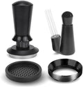 51mm Espresso Accessories Kit, Calibrated Spring Loaded Tamper, WDT
