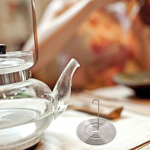 Kichvoe 20 pack Stainless Steel Teapot Spout Strainers Spring Mesh