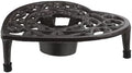 Teapot Warmer Stand with Tealight Holder Heart Shaped Cast Iron