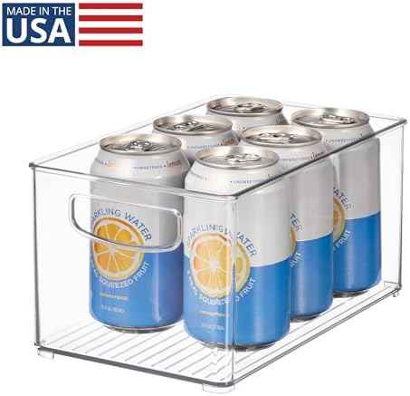 iDesign Stackable Clear Plastic Bin