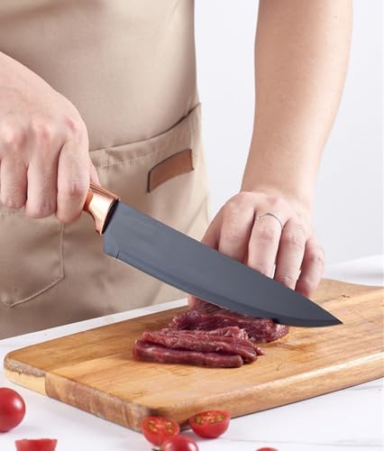 Kitchen Cooking Utensils and Knife Set with Block, 19 Pieces Cooks