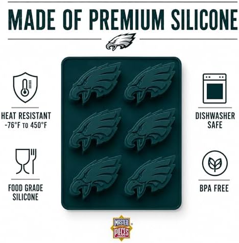 MasterPieces Game Day - FanPans NFL Philadelphia Eagles Silicone