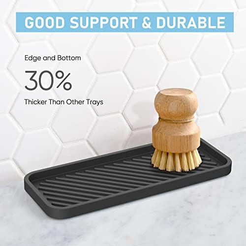 EG-SIPRO Silicone Kitchen Sink Sponge Holder Tray