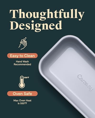Caraway Non-Stick Ceramic-Coated 1 lb Loaf Pan