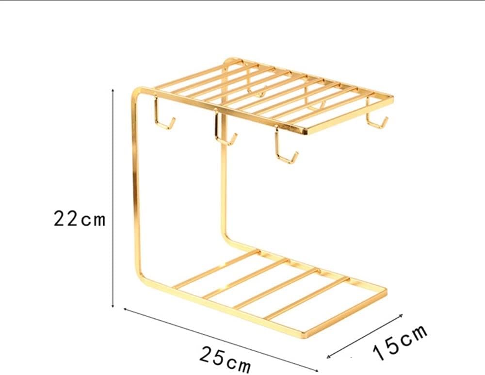 Metal Wire Tree Stand for Mug, Countertop or Pantry Mug Rack Holder