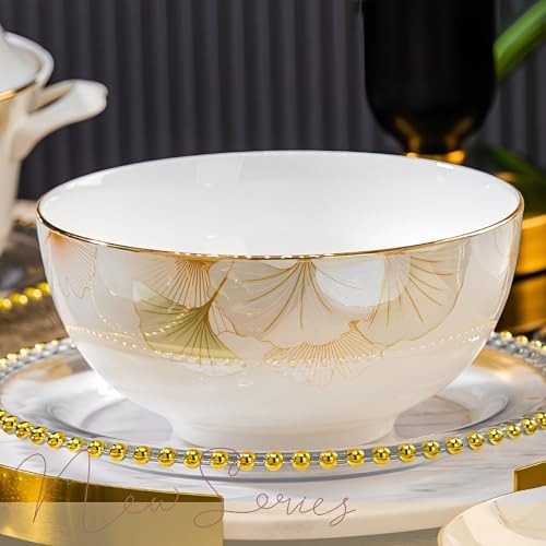 Elegant 18-leaf ginkgo plate, 8.5 and 10-inch compostable plates