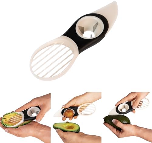Avocado Fruit Slicer Pitter 3 in 1 Banana Dragon Fruit Peach Pear