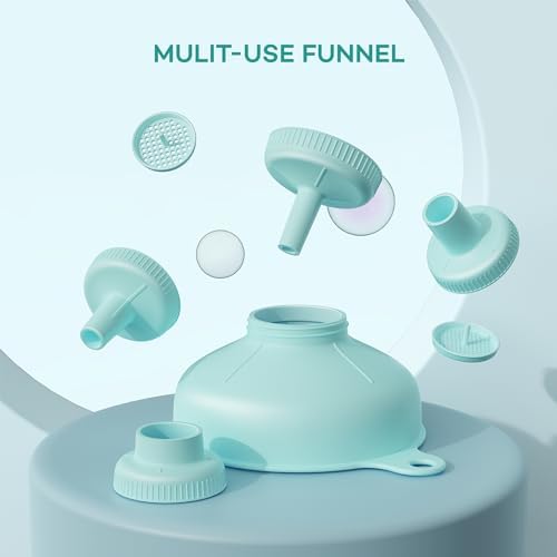 Pisol Wide Mouth Funnel for Kitchen Use for Filling Bottles with Bags