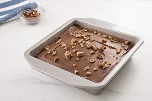 USA Pan 1120BW-3-ABC-1 American Bakeware Classics 8-Inch Square Cake
