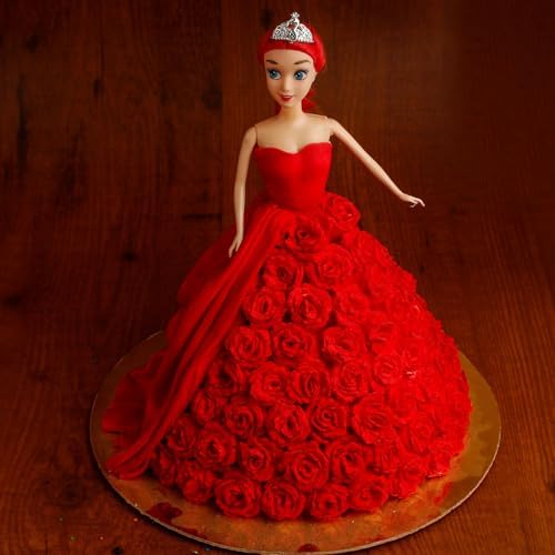 uxcell 10Pcs Metal Cake Pan Set, Aluminum Alloy Princess Doll Cake
