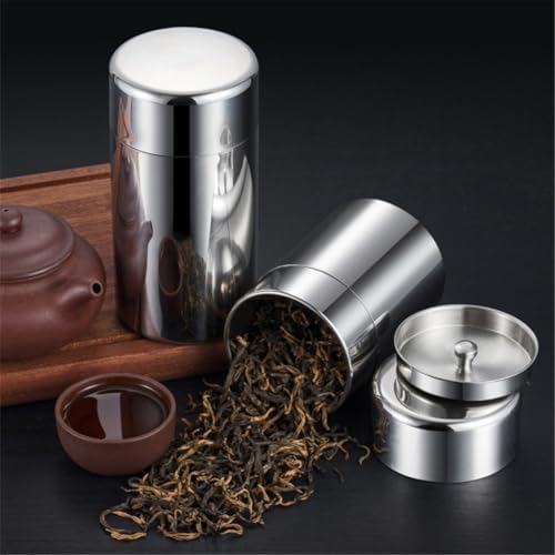 Tyenaza Stainless Steel Tea Canister