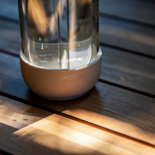 Ember Cold Tumbler 16 oz – Insulated Glass Iced Coffee Cup with Straw