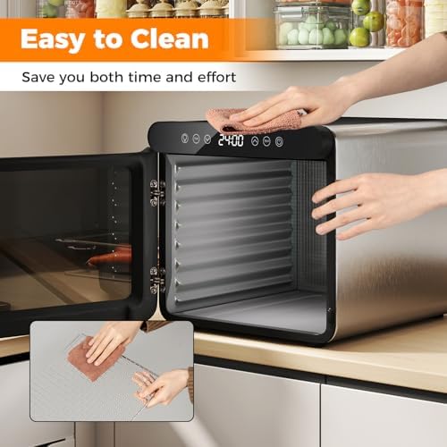 COSTWAY 7-Tray Stainless Steel Food Dehydrator