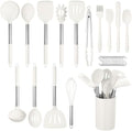 HaWare 29 PCS Silicone Cooking Utensils Set, Heat Resistant Kitchen