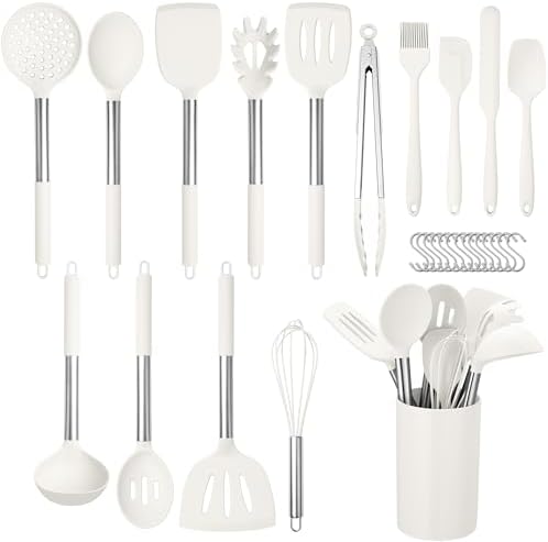 HaWare 29 PCS Silicone Cooking Utensils Set, Heat Resistant Kitchen