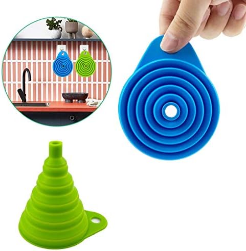 Collapsible Funnel for Water Bottle Liquid Transfer