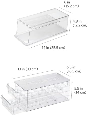 Glad Egg Holder & Soda Can Organizer, 36 Eggs