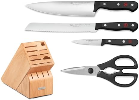 WÜSTHOF Gourmet 5-Piece Knife Block Set