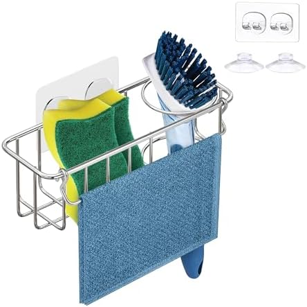 KESOL Sponge Holder for Kitchen Sink, Suction Cups