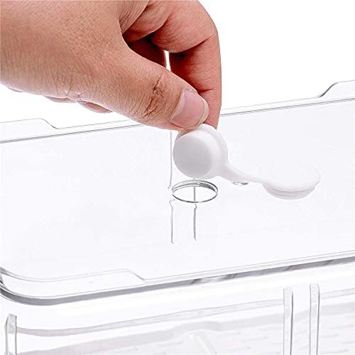 SANNO Vegetable Fruit Containers Fridge Food Storage Produce Saver