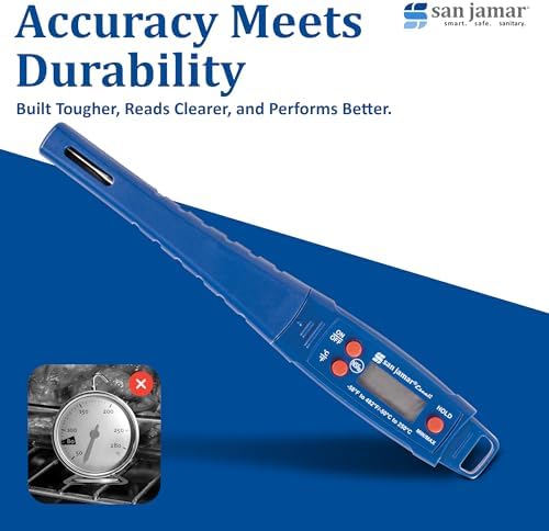 San Jamar Escali IPX7 Waterproof Digital Thermometer