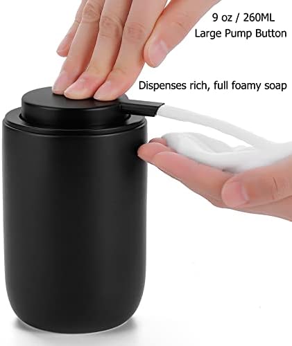 Foaming Soap Dispenser Thick Ceramic Foam Hand Soap Dispenser for