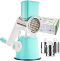 Manual Rotary Cheese Grater Round Vegetable Potato Carrot 3
